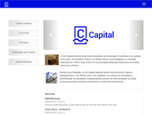 Tablet Screenshot of cmcapitalmarkets.com.br